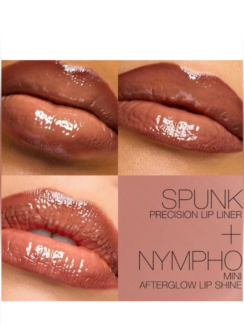NARS LIMITED EDITION LINE & SHINE LIP DUO;—SPUNK / NYMPHO